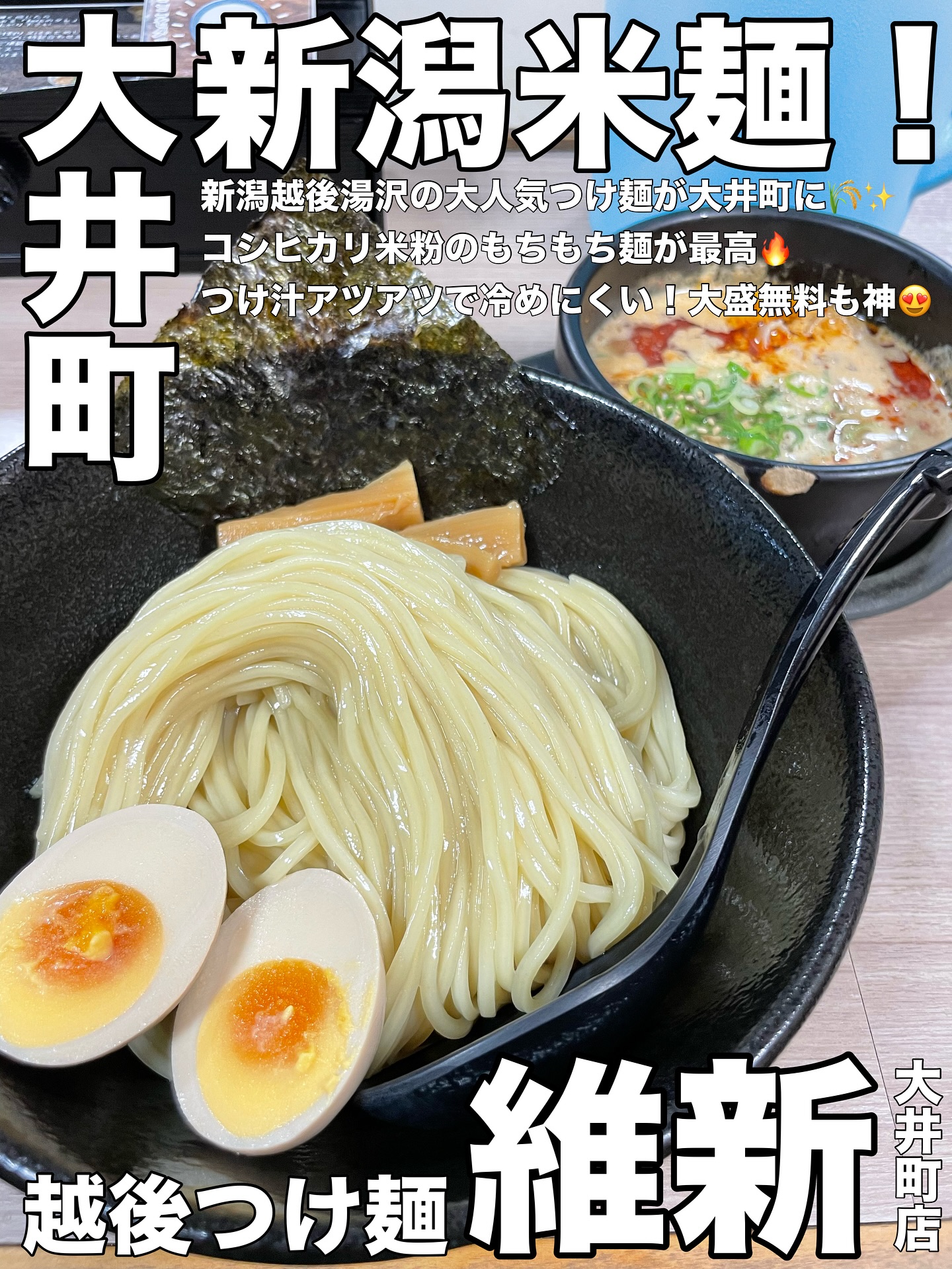 越後つけ麺 維新 大井町店