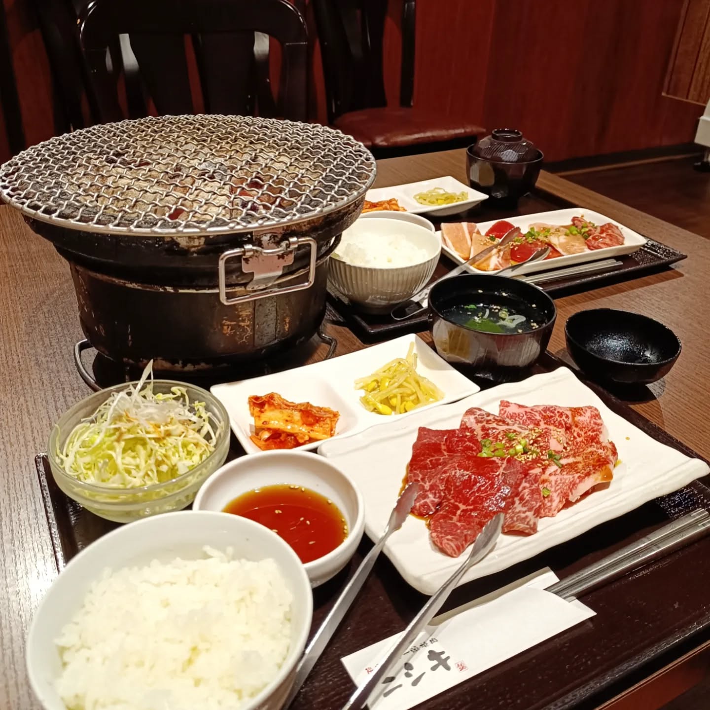 炭火和牛一頭焼肉 錦