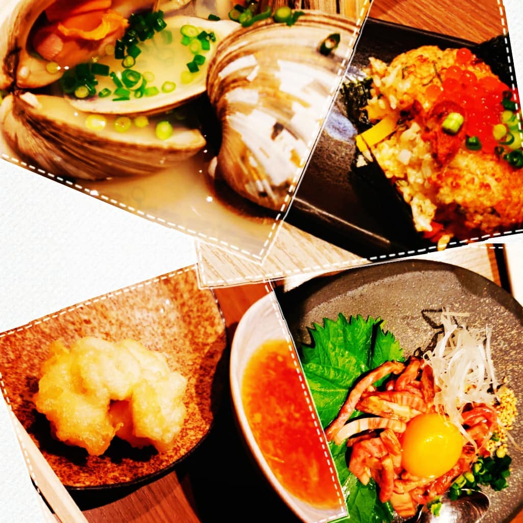 活魚と藁焼き地雷也