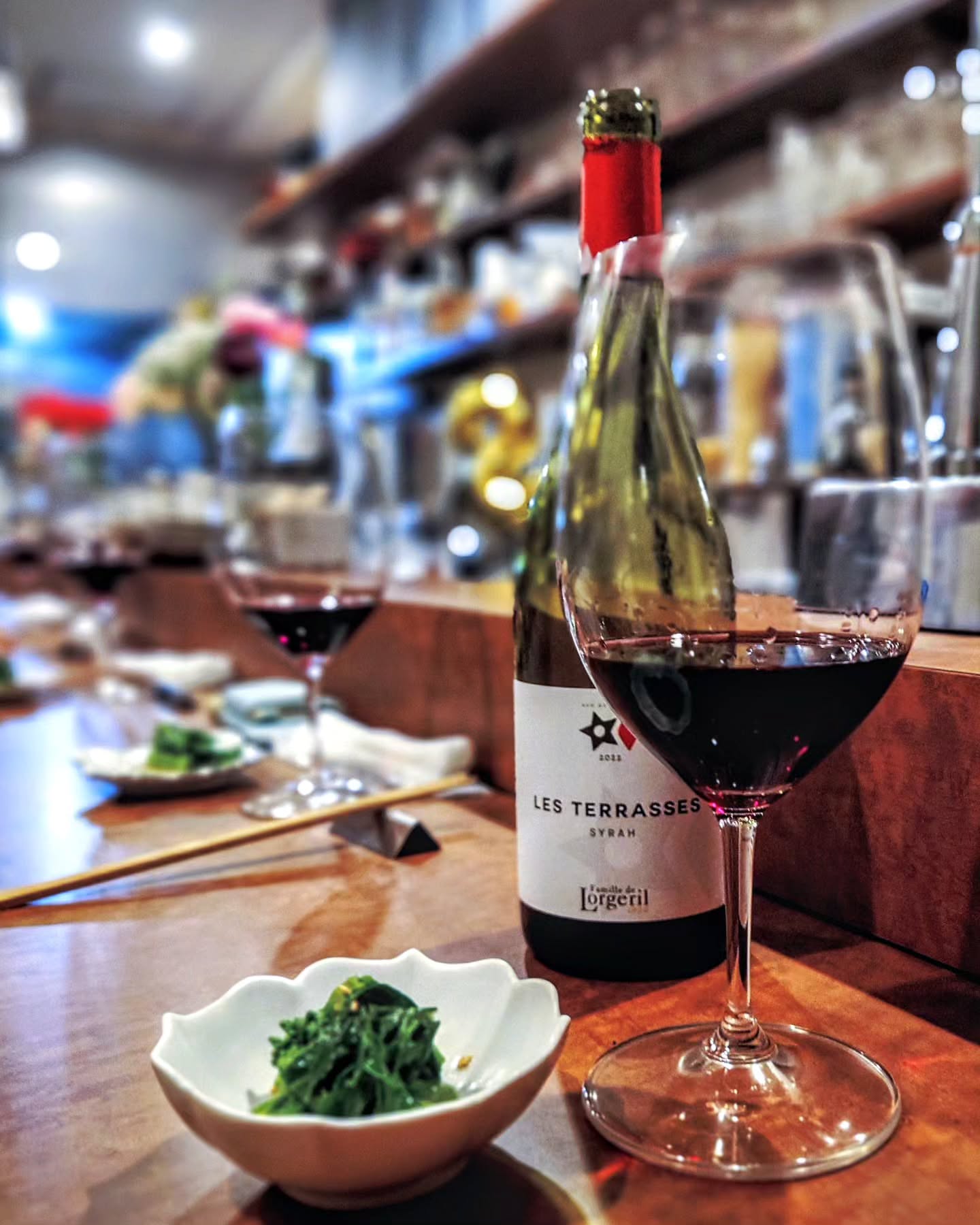 ワインと料理 十六夜の月