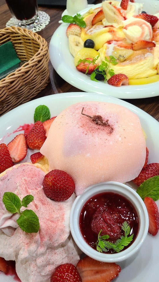 週末はパンケーキ