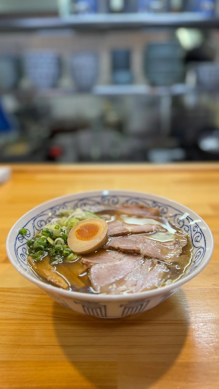 豊潤煮干醤油一生麺a.k.a.ラーメン森