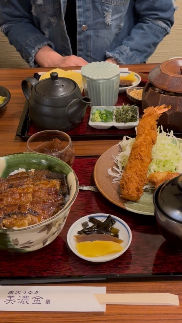 炭火うなぎ 美濃金